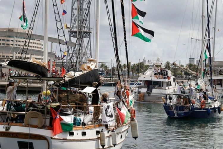 "Qlobal Sumud Donanması"nın iştirakçıları Türkiyəyə gətirilib