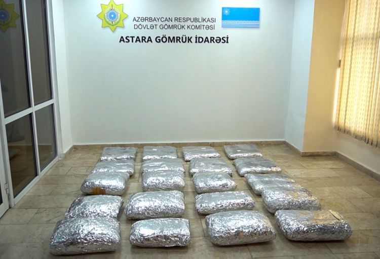 İrandan Azərbaycan üzərindən Rusiyaya külli miqdarda narkotik vasitə aparılmasının qarşısı alınıb