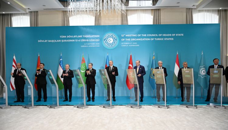 Türkmənistan tərəfindən Füzulidə tikiləcək məscidin onlayn formatda təməli qoyulub<font color=red> - FOTOLAR</font>