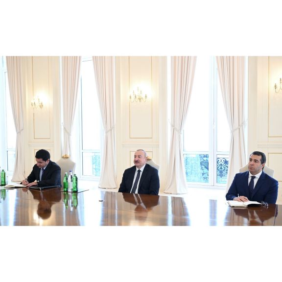 Prezident İlham Əliyev Xorvatiya parlamentinin nümayəndə heyətini qəbul edib<font color=red> - FOTOLAR</font>