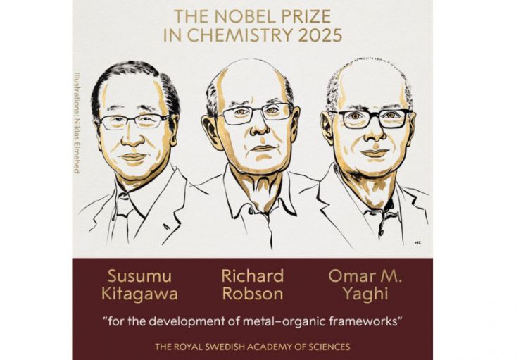 Kimya sahəsində Nobel mükafatına layiq görülən alimlərin adları açıqlanıb