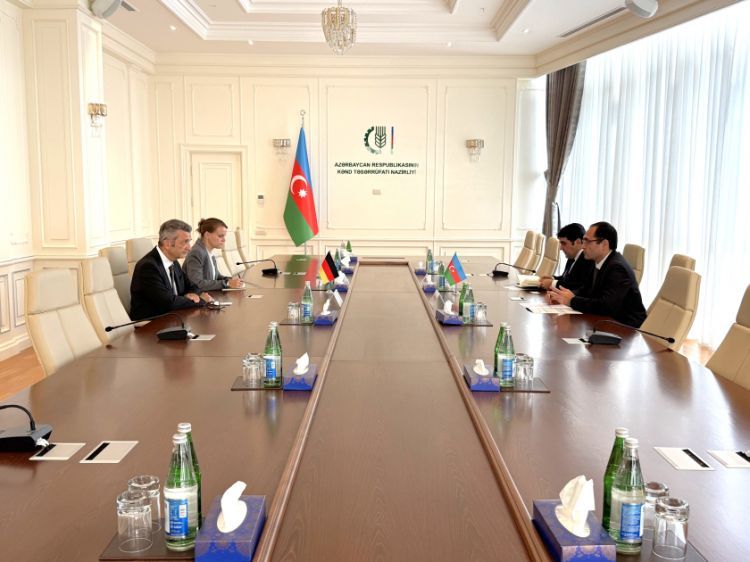 Azərbaycan və Almaniya arasında aqrar sahədə əməkdaşlıq perspektivləri müzakirə olunub
