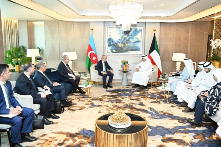 Azərbaycan və Küveyt arasında iqtisadi, investisiya və ticarət əlaqələrinin genişləndirilməsi müzakirə edilib<font color=red> - FOTOLAR</font>