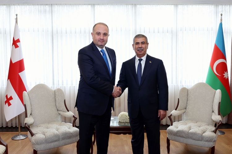 Azərbaycan və Gürcüstan arasında hərbi əməkdaşlığın yeni perspektivləri müzakirə edilib<font color=red> - FOTOLAR</font>