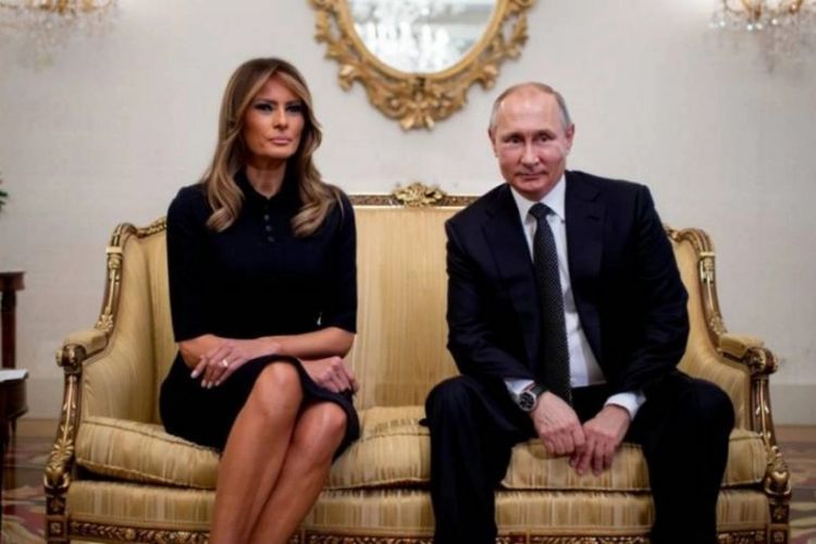 Melaniya Tramp Putinlə birbaşa əlaqə saxlayacağını açıqlayıb