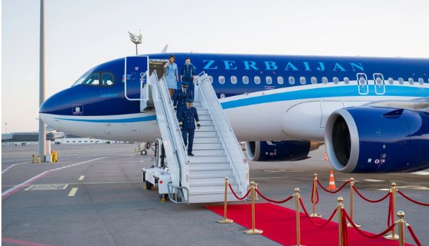 AZAL-ın ikinci yeni "Airbus A320neo" təyyarəsi Bakıya gətirilib<font color=red> - FOTOLAR</font>