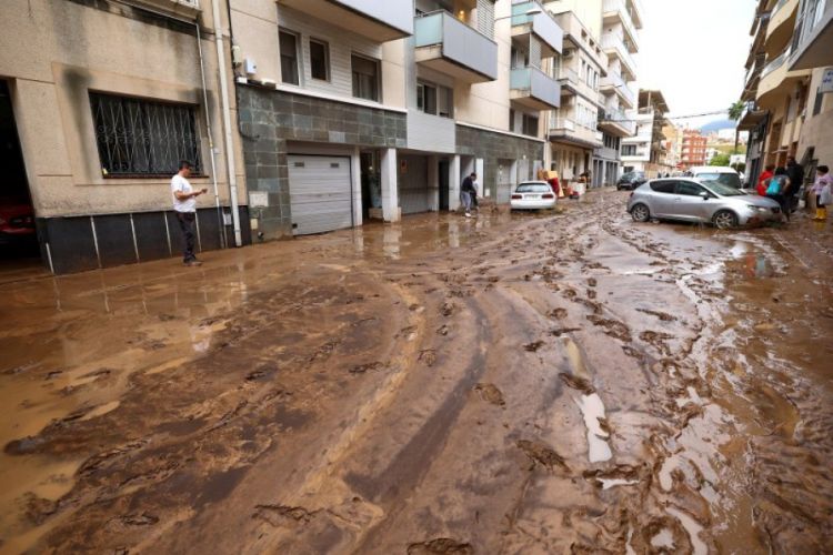 Leysan İspaniyanın şərqində xaosa səbəb olub<font color=red> - FOTOLAR</font>