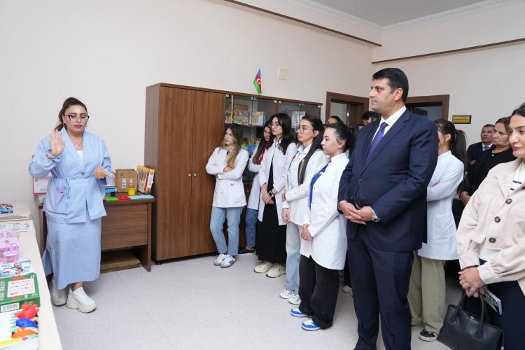 NDU-da "Psixoloji xidmət və uşaq inkişaf mərkəzi" yaradılıb<font color=red> - FOTOLAR</font>