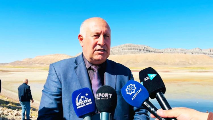 Şöbə müdiri: Bu il Bənəniyar Su Anbarına cəmi 1,33 milyon kubmetr su daxil olub