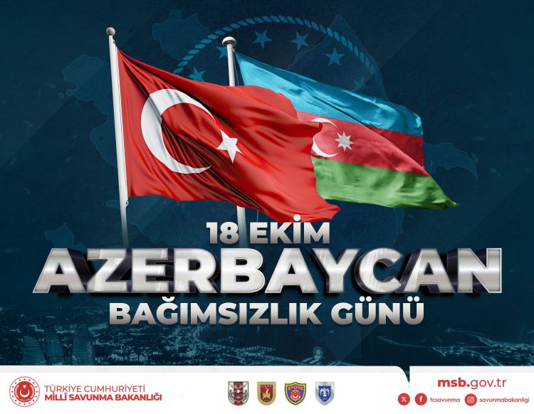 Türkiyə Milli Müdafiə Nazirliyi: Azərbaycanla həmişə bərabər olmağa davam edəcəyik