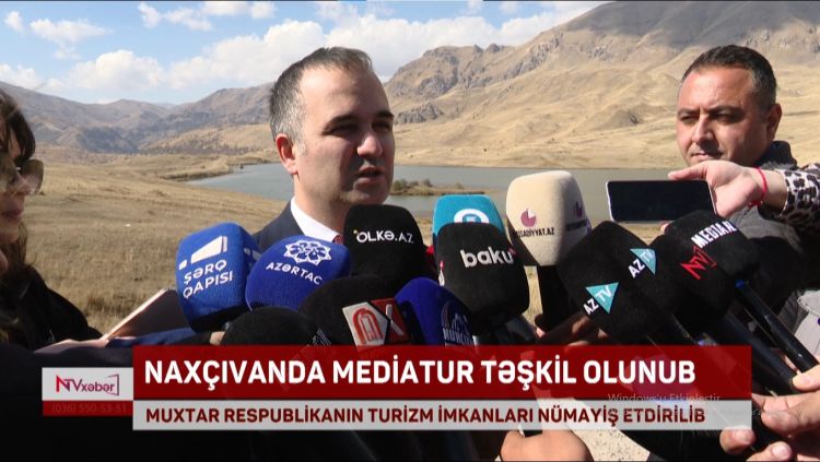 Naxçıvanın turizm potensialı: Dövlət Turizm Agentliyi Naxçıvana mediatur təşkil edib<font color=red> - VİDEO</font>