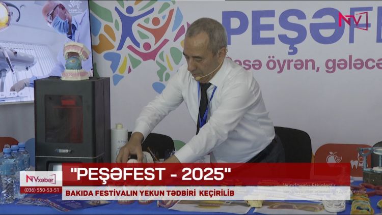 "Peşəfest-2025": Festivalın yekun tədbiri Bakıda keçirilib<font color=red> - VİDEO</font>