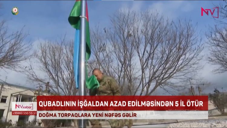 Qubadlı şəhərinin işğaldan azad edilməsindən 5 il ötür<font color=red> - VİDEO</font>