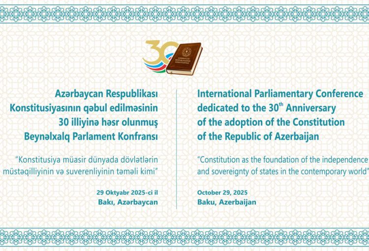 Milli Məclisdə beynəlxalq parlament konfransı keçiriləcək