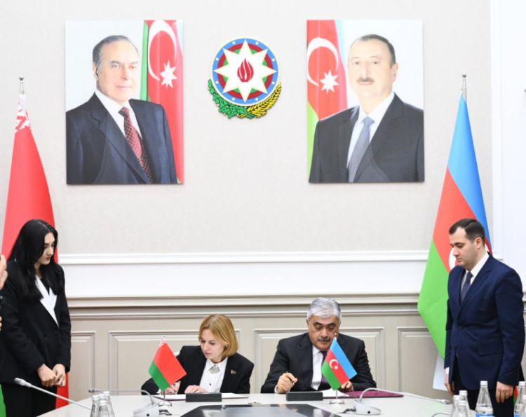 Azərbaycan və Belarus arasında iqtisadi əməkdaşlığın genişləndirilməsinə dair Birgə Protokol imzalanıb<font color=red> - FOTOLAR</font>