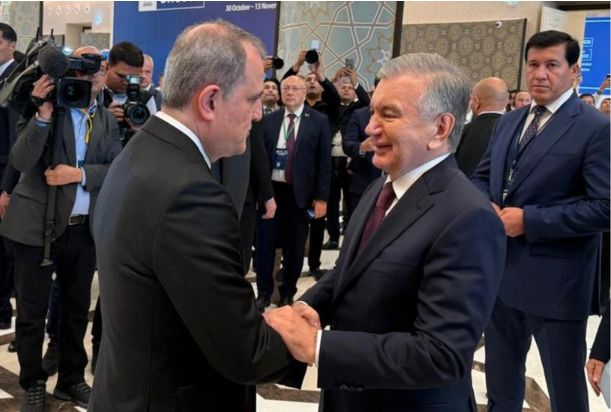 Ceyhun Bayramov Özbəkistan Prezidenti ilə görüşüb