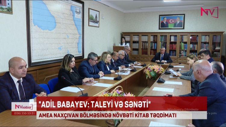 “Adil Babayev: taleyi və sənəti” kitabının təqdimatı keçirilib<font color=red> - VİDEO</font>