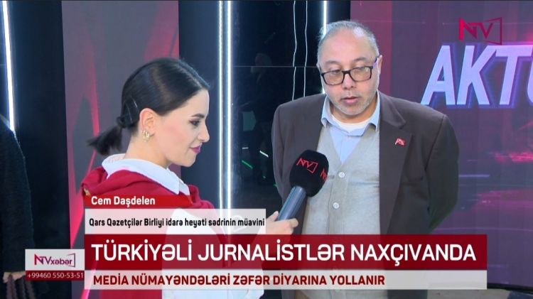 TÜRKİYƏLİ JURNALİSTLƏR NAXÇIVANDA<font color=red> - VİDEO</font>