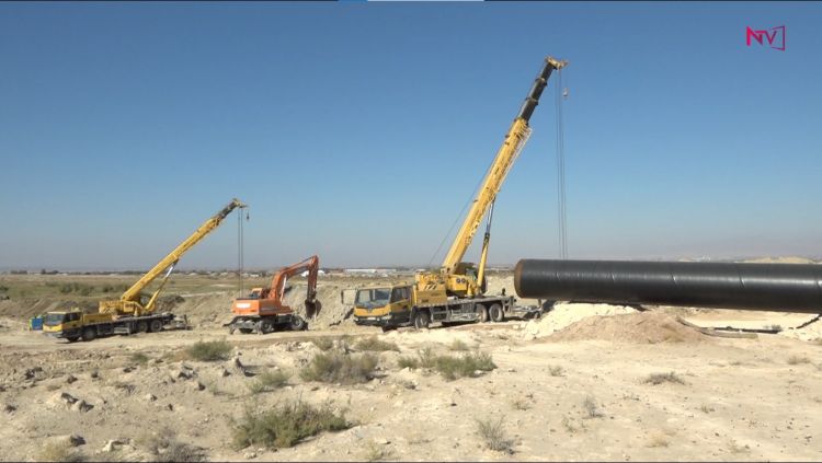 "Araz-1" və "Araz-2" nasos stansiyaları yenidən qurulur<font color=red> - VİDEO</font>