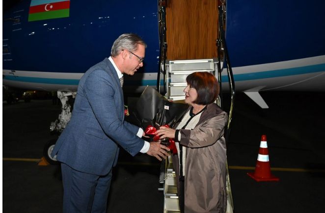 Sahibə Qafarova Braziliyada işgüzar səfərdədir