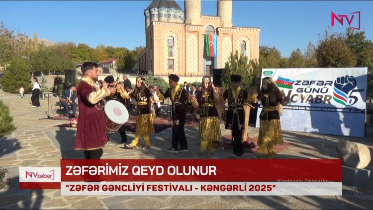 Kəngərlidə “Zəfər Gəncliyi Festivalı – Kəngərli 2025” keçirilib<font color=red> - VİDEO</font>