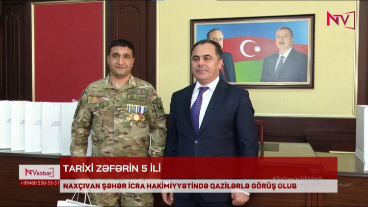 NAXÇIVAN ŞƏHƏR İCRA HAKİMİYYƏTİNDƏ QAZİLƏRLƏ GÖRÜŞ OLUB<font color=red> - VİDEO</font>