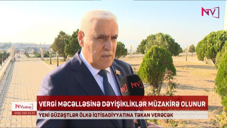 VERGİ GÜZƏŞTLƏRİ MALİYYƏ İMKANLARINI GENİŞLƏNDİRƏCƏK<font color=red> - VİDEO</font>