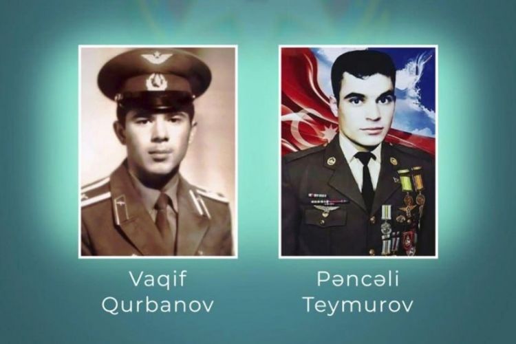 Pəncəli Teymurov və Vaqif Qurbanovun ailə üzvlərinə Prezidentin aylıq təqaüdü təyin edilib