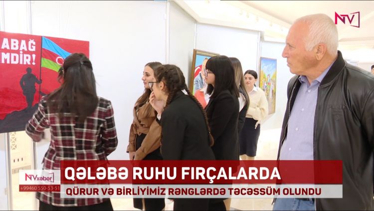 QƏLƏBƏ RUHU FIRÇALARDA<font color=red> - VİDEO</font>