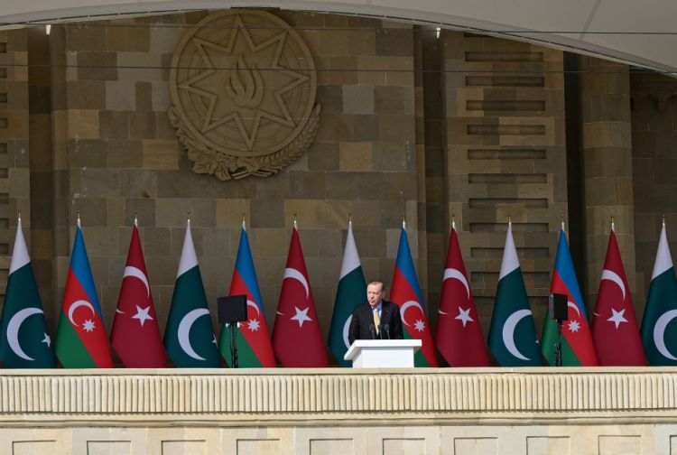 Ərdoğan: Qarabağın azad edilməsi, təkcə Azərbaycan üçün deyil, türk dünyası üçün də böyük qürur mənbəyidir