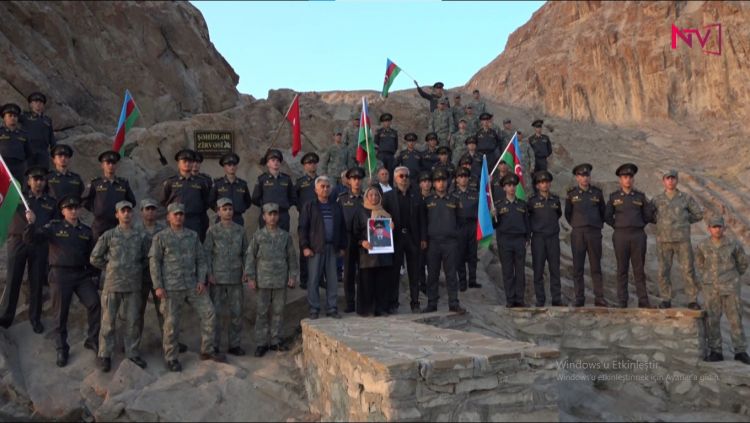 ƏLİNCƏNİN ZİRVƏSİNDƏ ZƏFƏR SƏDASI<font color=red> - VİDEO</font>