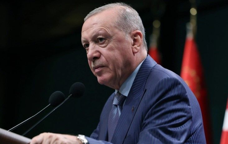 Ərdoğan: Qəzaya uğrayan təyyarənin qalıqlarını aşkarlamaq üçün axtarışlar davam edir