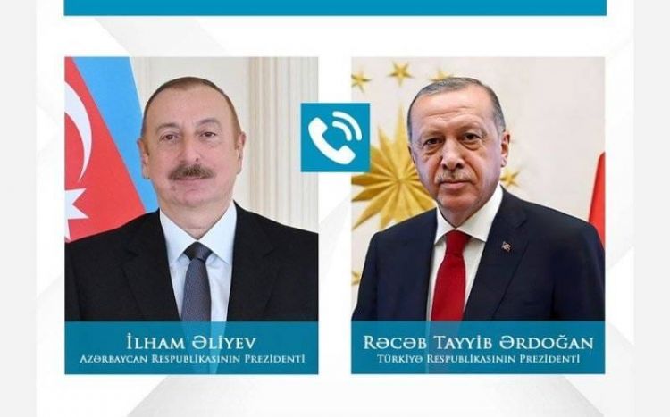 Prezident İlham Əliyev Rəcəb Tayyib Ərdoğana zəng edib