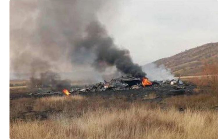 KİV: Qəzaya uğrayan Türkiyə hərbi təyyarəsinin bütün ekipaj üzvü həlak olub