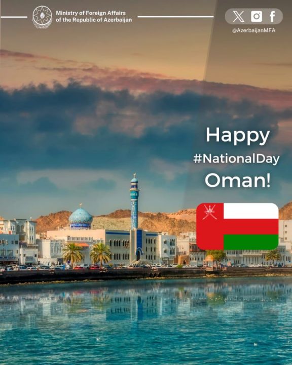 Azərbaycan XİN Omanı və Latviyanı təbrik edib