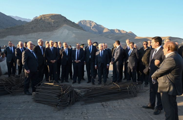 Zəngəzur dəhlizi üzrə görülən işlər və Ağbənd-Kəlalə körpüsünün inşası prosesi ilə tanışlıq olub<font color=red> - FOTOLAR</font>