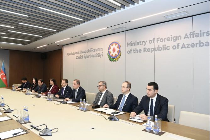 Ceyhun Bayramov ABŞ dövlət katibinin müavininə: TRIPP üzrə işlərin sürətlənrildilməsində maraqlıyıq