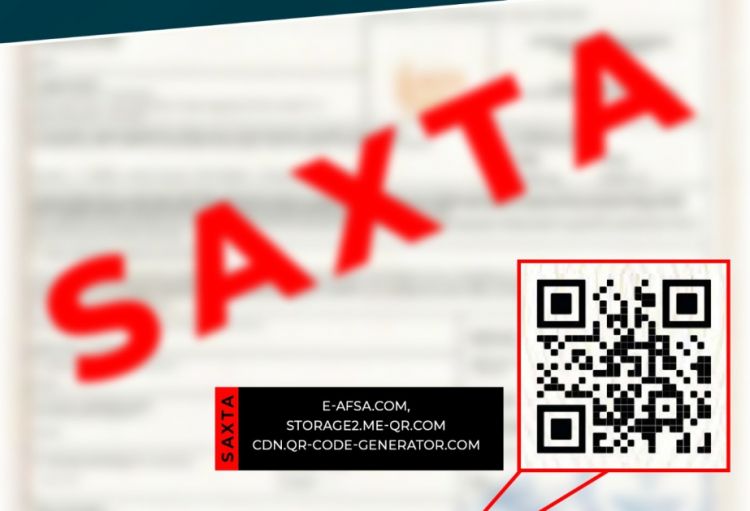 AQTA: Saxta ixrac sertifikatı hazırlanması faktı üzrə araşdırmalara başlanılıb