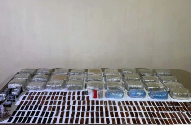 İrandan Azərbaycana PUA ilə 33 kiloqramdan çox narkotikin keçirilməsinin qarşısı alınıb