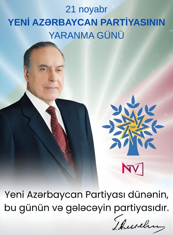 Yeni Azərbaycan Partiyasının yaradılmasından 33 il ötür