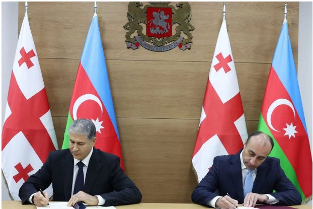 Daxili işlər naziri Gürcüstana səfər edib, birgə saziş imzalanıb<font color=red> - FOTOLAR</font>