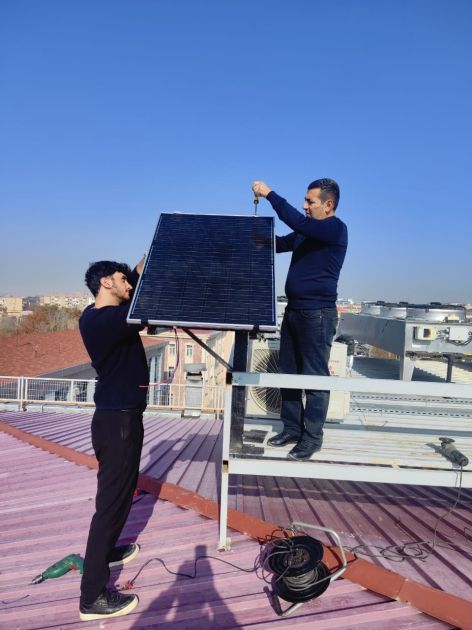 Naxçıvanda günəş panelli avtonom radiomonitorinq stansiyası istifadəyə verilib<font color=red> - FOTOLAR</font>