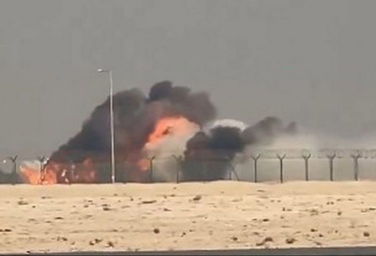 Dubay aviaşousunda Hindistan qırıcısı qəzaya uğrayıb: pilot ölüb