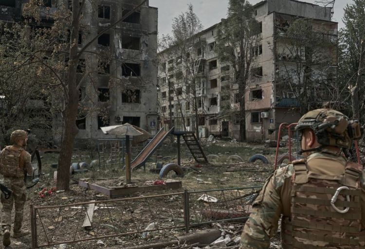 Ukrayna hərbçiləri Pokrovsk şəhərinin mərkəzini rus hərbçilərindən təmizləyiblər