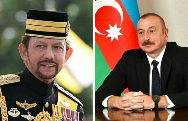 Azərbaycan və Bruney liderləri bir-birilərini təbrik ediblər