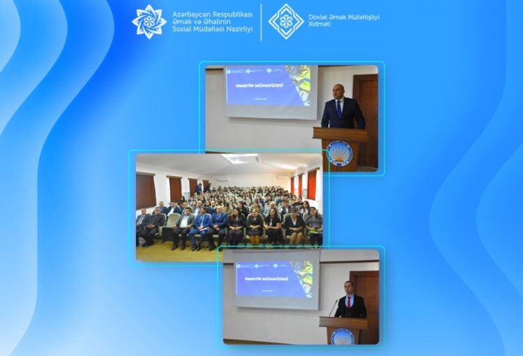 Naxçıvanda əməyin mühafizəsi və texniki təhlükəsizlik mövzusunda maarifləndirici təlim keçirilib