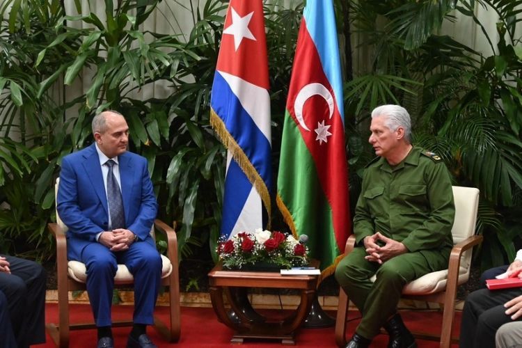 Kuba Prezidenti Azərbaycanla münasibətlərin dərinləşdirilməsinə hazırdır