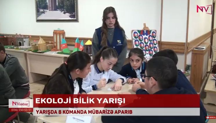 NAXÇIVANDA EKOLOJİ BİLİK YARIŞI KEÇİRİLİB<font color=red> - VİDEO</font>