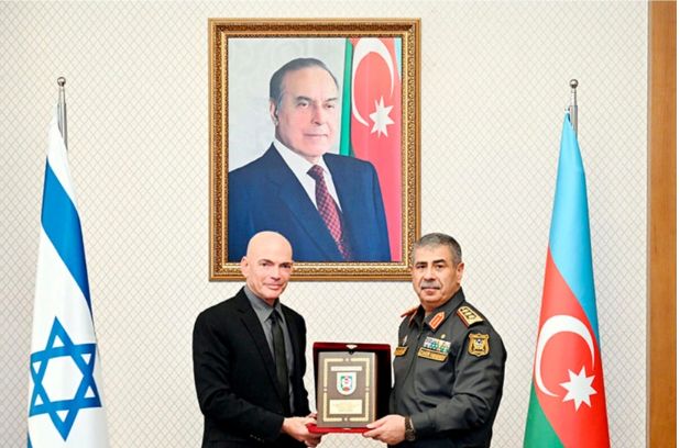 Zakir Həsənov İsrail nümayəndə heyətini qəbul edib