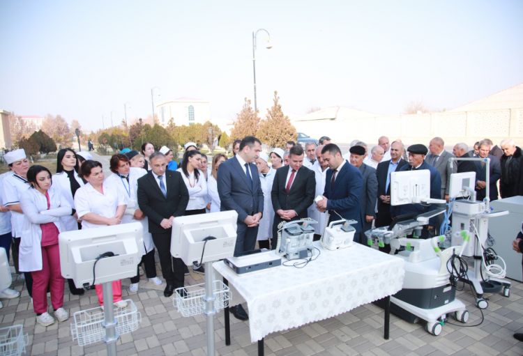 Babək Rayon Mərkəzi Xəstəxanasının maddi-texniki bazasının gücləndirilib